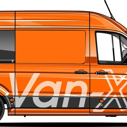 For Mercedes Sprinter Premium Window Curtains - Black/Grey - CREATE YOUR OWN BUNDLE! Van-X