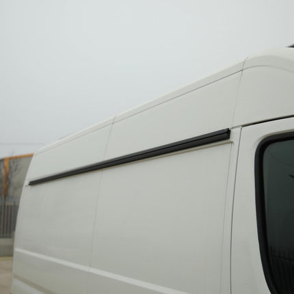 For Fiat Ducato / Ram ProMaster Campervan Black Awning Rails – Drive-Away & Reimo Compatible | Van-X