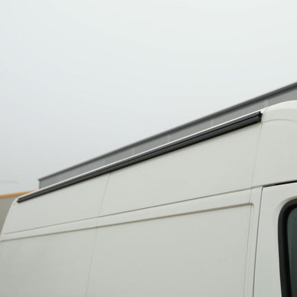 For Peugeot Boxer Campervan Awning Rails (Black) - B-Grade - Collection Only