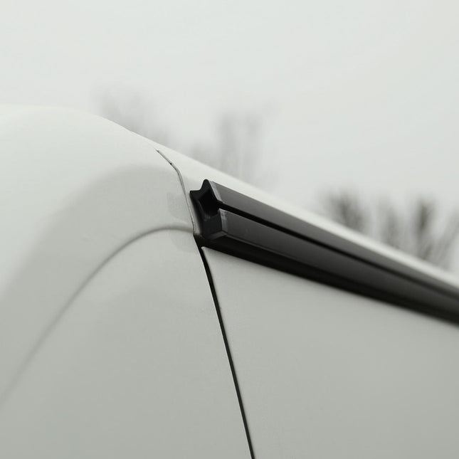 For Fiat Ducato / Ram ProMaster Campervan Black Awning Rails – Drive-Away & Reimo Compatible | Van-X