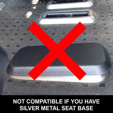For VW T6.1 Transporter Kombi Rear Seat Base Caps – Set of 4 Covers | Van-X