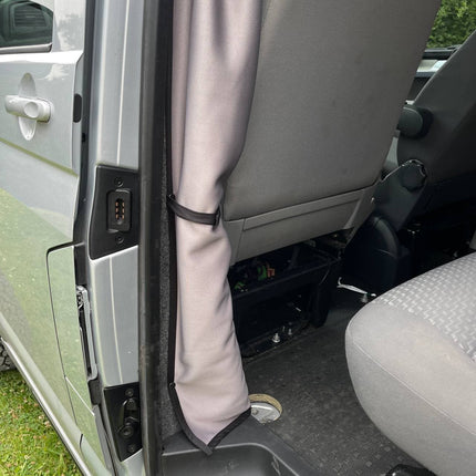 For Peugeot Boxer Cab Divider Curtain Kit with Rail Premium Quality - Van-X