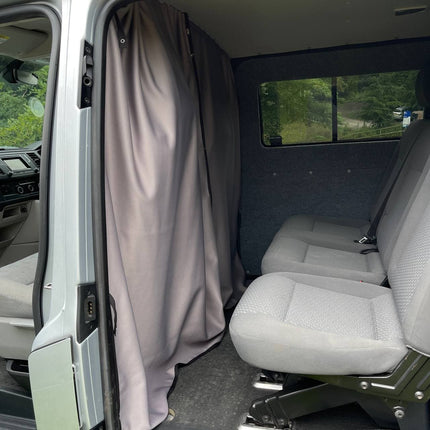 For Mazda Bongo Cab Divider Curtain Kit with Rail Premium Quality - Van-X