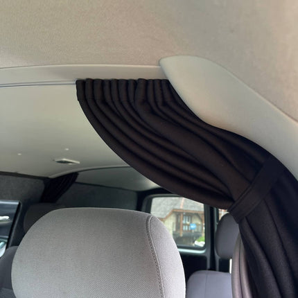 For Vauxhall Vivaro Cab Divider Curtain Kit with Rail Premium Quality - Van-X