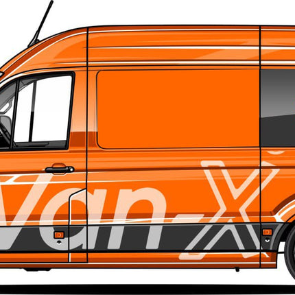 For Mercedes Sprinter Premium Window Curtains - Black/Black - CREATE YOUR OWN BUNDLE! Van-X