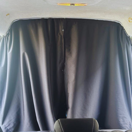 For MAN TGE / New Crafter Cab Divider Curtain Kit with Rail Premium Quality - Van-X