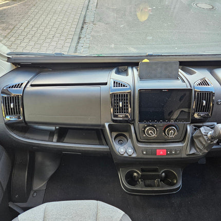 For Peugeot Boxer Dashboard Air Vent (Black) Painted and Ready to Fit