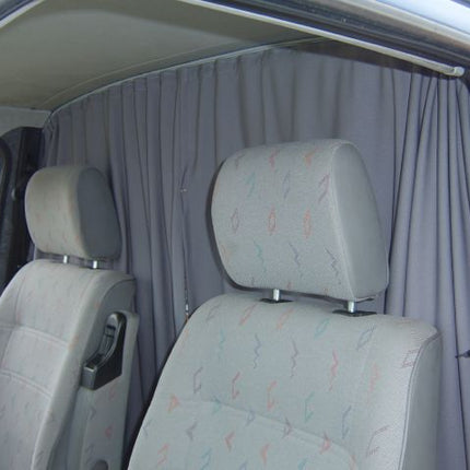 For VW Crafter Cab Divider Curtain Kit with Rail Premium Quality - Van-X