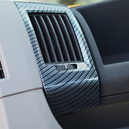 For Vauxhall Movano Dashboard Air Vent (Silver Carbon) | Van-X