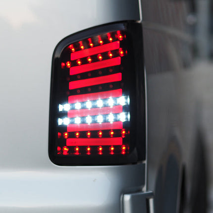 For VW T5 & T5.1 Transporter LED Rear Lights MK2 Barndoor (2003–2015) | Van-X