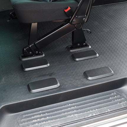 For VW T6 Transporter Kombi Rear Seat Base Caps – Set of 8 Covers | Van-X