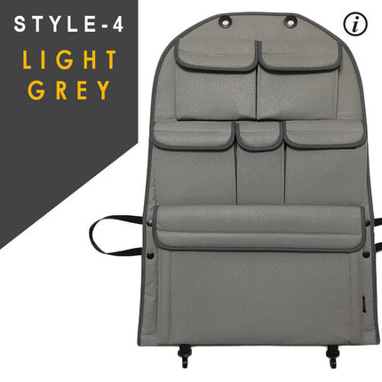For VW T5 T5.1 Transporter Campervan Leatherette Back Seat Organiser – 2-Piece Bundle | Van-X