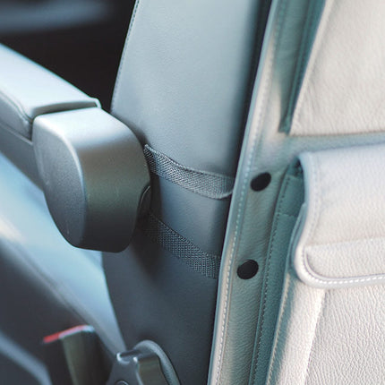 For VW T5 T5.1 Transporter Campervan Leatherette Back Seat Organiser – 2-Piece Bundle | Van-X