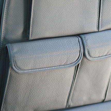 For VW T5 T5.1 Transporter Campervan Leatherette Back Seat Organiser – 2-Piece Bundle | Van-X