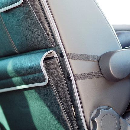 For VW T5 T5.1 Transporter Campervan Leatherette Back Seat Organiser – 2-Piece Bundle | Van-X