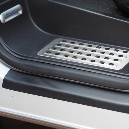 For VW T6 Caravelle Style Full Step (Set of 4) with Transporter LED Logo Lights | Van-X