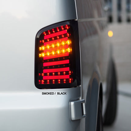 For VW T5 & T5.1 Transporter LED Rear Lights MK2 Barndoor (2003–2015) | Van-X