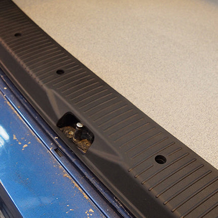 For VW T5/T5.1 Transporter V2 Rear Tailgate Threshold Cover Full Length Plastic | Van-X