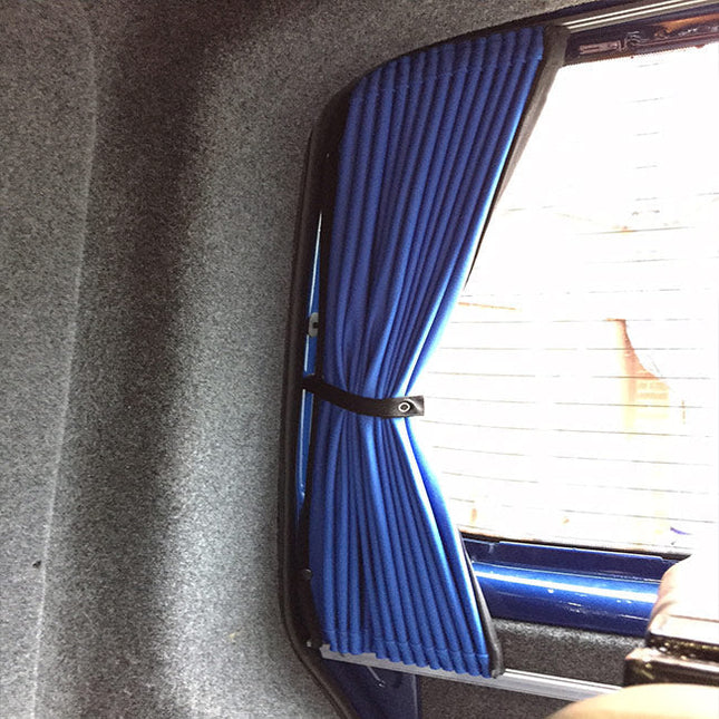 For Vauxhall Vivaro Premium Window Curtains - Black/Blue - CREATE YOUR OWN BUNDLE! Van-X