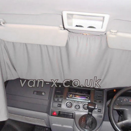 For VW T6 Transporter Front Cab Curtain Premium-Line