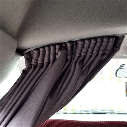 For Mazda Bongo Cab Divider Curtain Kit with Rail Premium Quality - Van-X