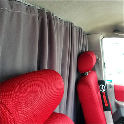 For Citroën Relay Cab Divider Curtain Kit with Rail Premium Quality  - Van-X