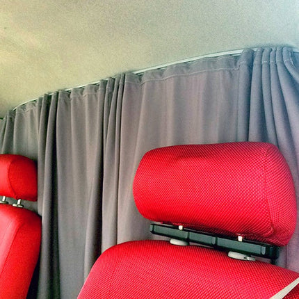 For Mazda Bongo Cab Divider Curtain Kit with Rail Premium Quality - Van-X