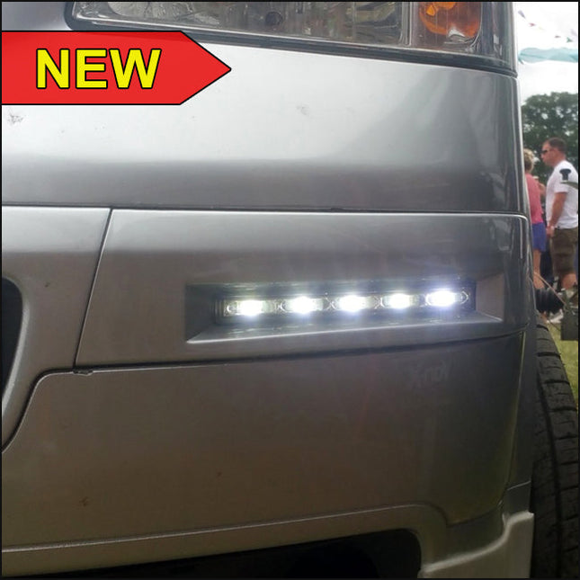 For VW T5 Transporter DRL Daylight Panels ( Set of 2 ) Primed | Van-X