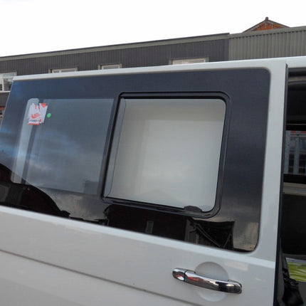 VW T5 Transporter Glass Side Sliding Window Smoked