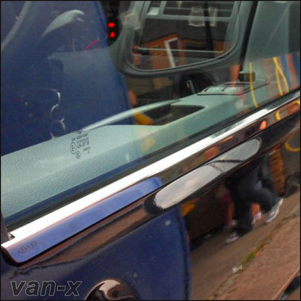 For VW T6 Stainless Steel Window Sill Trims – Premium Interior & Exterior Upgrade | Van-X