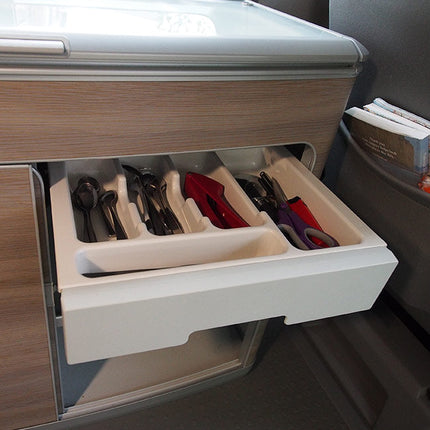 For Mercedes Sprinter Camper Cutlery Tray – Van-X Campervan Kitchen Organiser