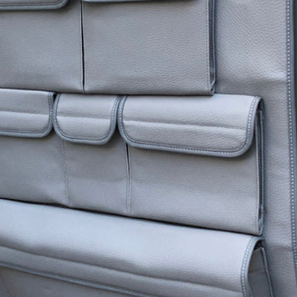 For VW T6 & T6.1 Transporter Double Back Seat Organiser – Premium Leatherette Storage | Van-X