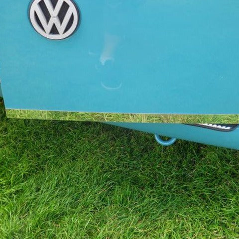 For VW T4 Transporter Barndoor Edge Trim Stainless Steel | Van-X