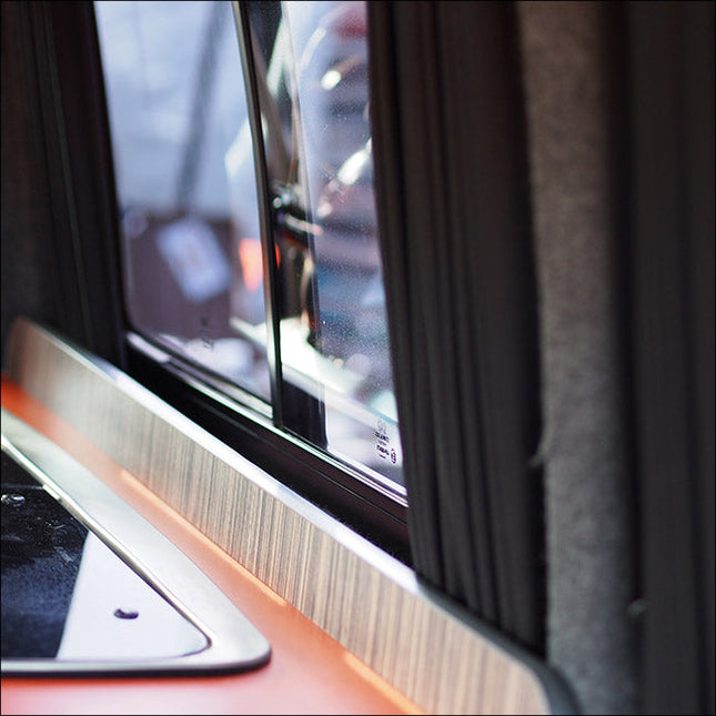For Ford Transit Custom Premium 2 x Side Window Curtains | Van-X