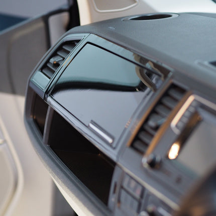 For VW T6 Transporter Dashboard Air Vent Trims (Set of 2) - Gloss Black | Van-X