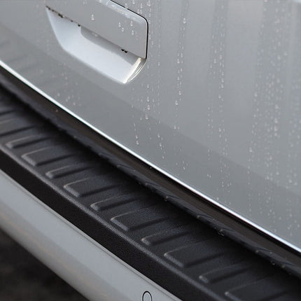 For VW T6 Transporter Multivan Rear Tailgate Bumper Protector – Black Plastic | Van-X