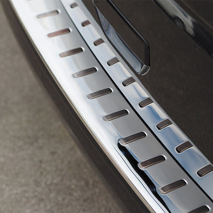 For VW T6 Transporter Multivan Rear Bumper Protector Tailgate Stainless Steel | Van-X