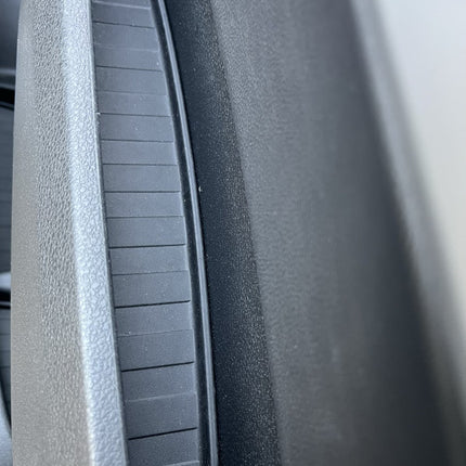 For Toyota Proace Door Pocket Rubber Inserts & Mats – Black Interior Storage Liners