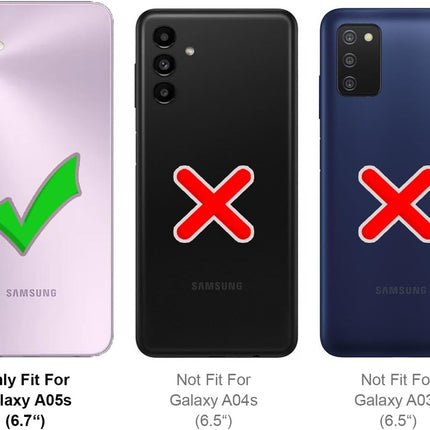 Samsung Galaxy A05S Book Flip Case Leather Wallet