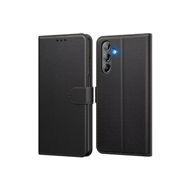 Samsung Galaxy A55 Book Flip Case Leather Wallet
