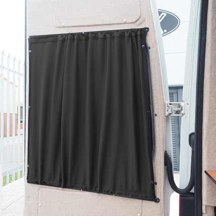 For VW Crafter Premium 1 x Barndoor Window Curtains Van-X