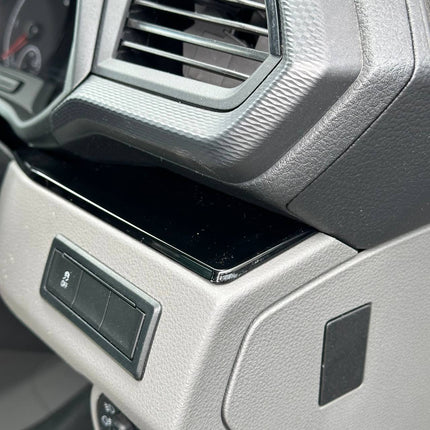 For VW T6.1 Transporter Dashboard Upgrade Van-X – Premium 4-Piece Gloss Black Lower Dash Trim & Door Card Set