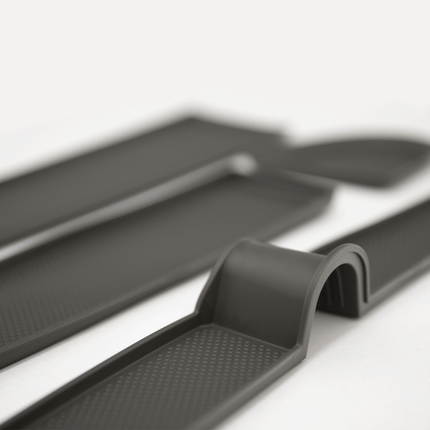 For Ford Transit Custom MK2 Rubber Door Liner Pocket Inserts – Stylish Protection for Your Van's Interior