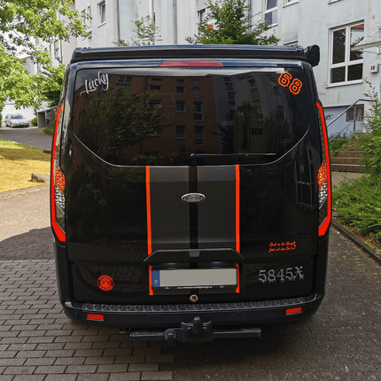 For Transit Custom MK2 LED Rear Lights Tail Lights – Sequential Indicators with Smoked Lenses