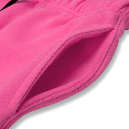 Twitch Fleece Jogger Sweatpants Bright Pink - 2XL Unisex With Pockets