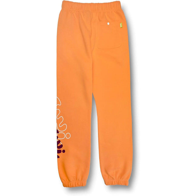Twitch Fleece Jogger Sweatpants Orange - XS Unisex With Pockets