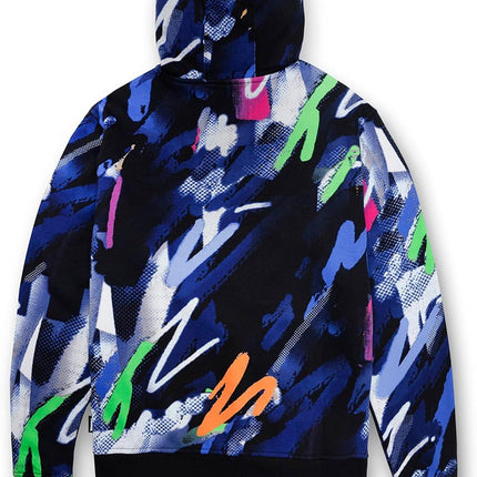 Twitch Multicolor Printed Hoodie Sweatshirt – 80% Cotton - Size L