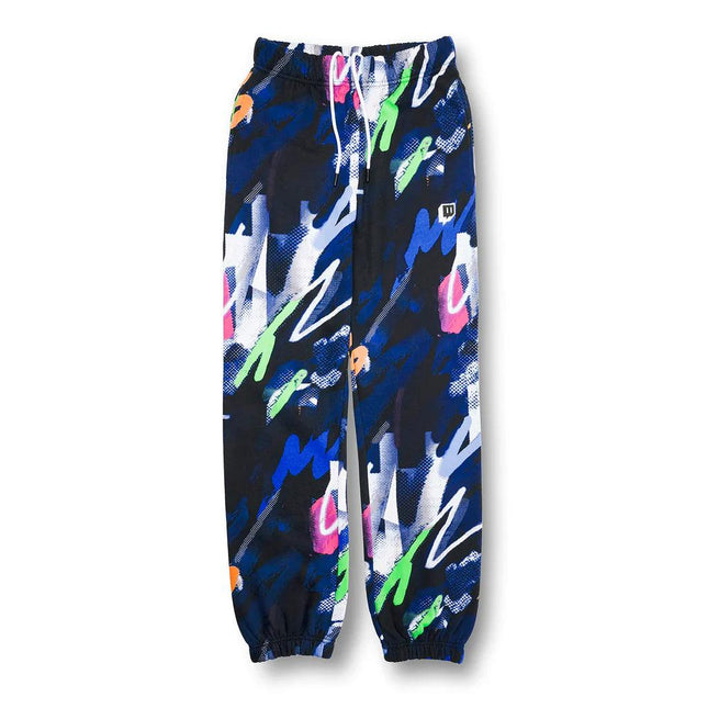 Twitch Printed Jogger Sweatpants - Trousers  Multicolor Black 2XL