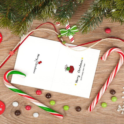 36 Merry Christmas Greeting Cards with Envelopes Stickers 10x12cm KUUQA
