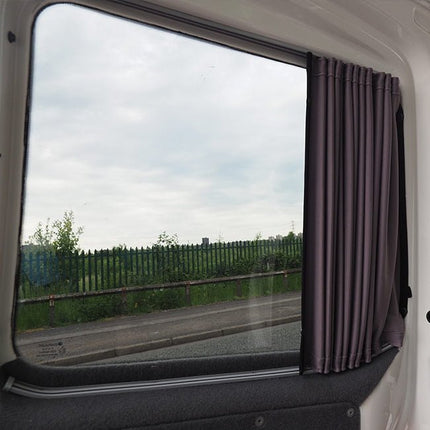 For Renault Trafic Premium 1 x Barndoor Window Curtains Van-X